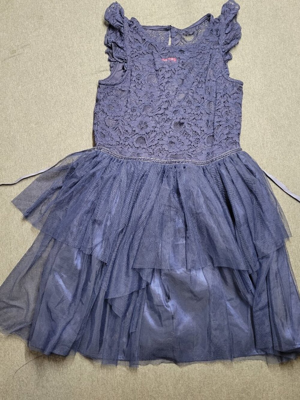 Girls dress, zuni, size 14-16, blue, good condition